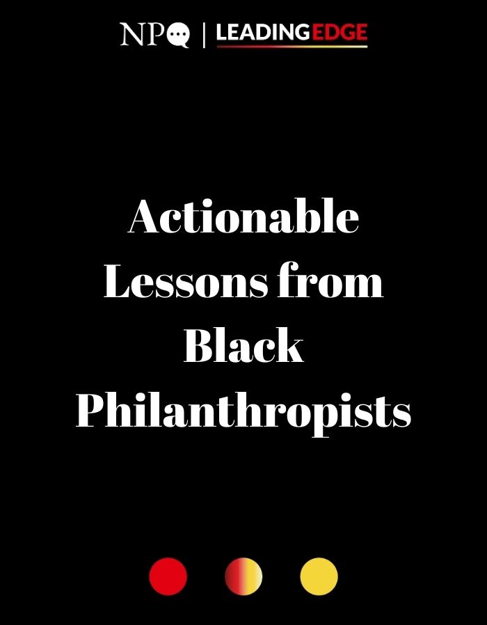 Hidden Gems: Actionable Lessons from The Untold Stories of Black Philanthropists