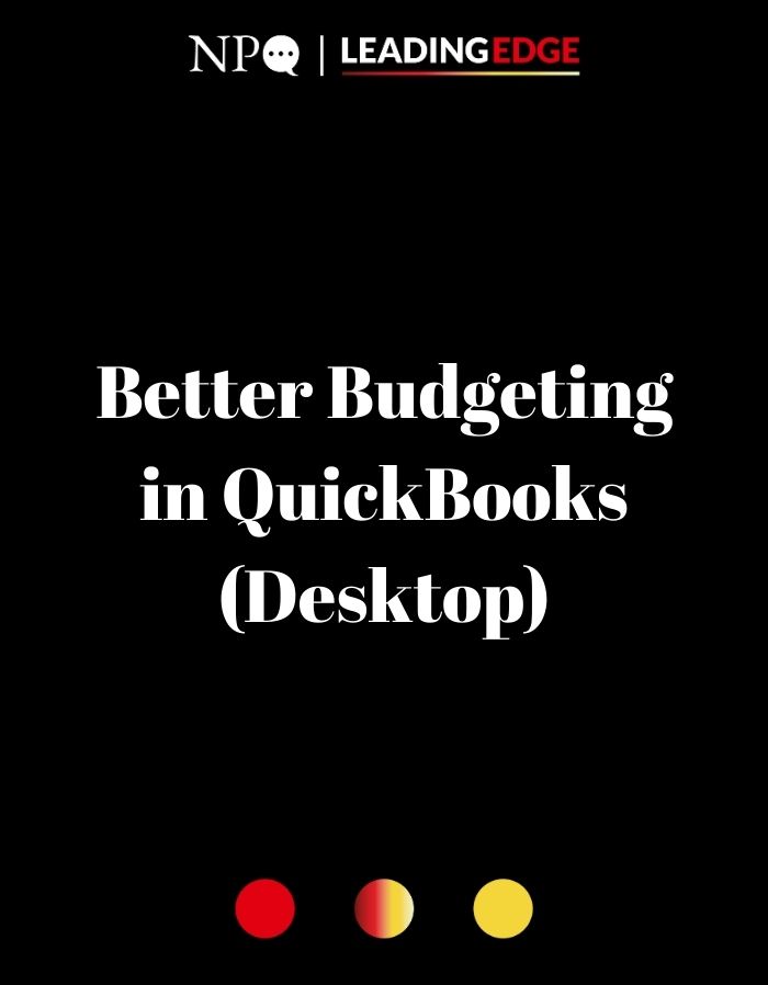 Better Budgeting in QuickBooks 2024 for DESKTOP Users