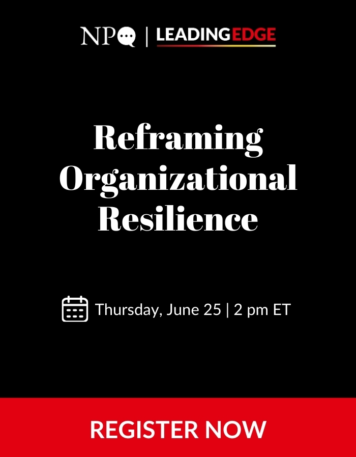 Reframing Organizational Resilience